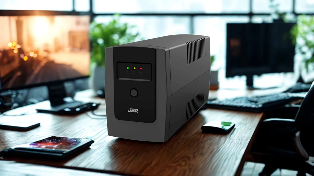 Nobreak JBR Guard 1200VA para proteção de equipamentos eletrônicos