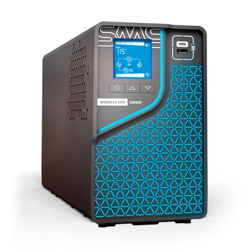 Nobreak SMS Gamer 2000VA Senoidal Line Interactive WiFi Bivolt PN 29601 Nobreak SMS Gamer 2000VA Senoidal Line Interactive WiFi Bivolt PN 29601