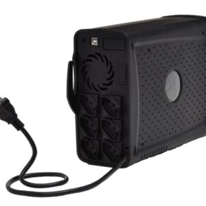 Nobreak 600VA RagTech New Save Digital SHD 600 300W Bivolt 6 Tomadas Modelo 4129