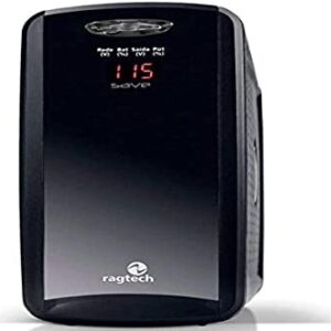 Nobreak 600VA RagTech New Save Digital SHD 600 300W Bivolt 6 Tomadas Modelo 4129