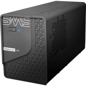 Nobreak 600VA SMS LITE 600 Bivolt Entrada 115/220V Saída 115V 4 Tomadas Senoidal P/Aprox Line Interactive PN 29202