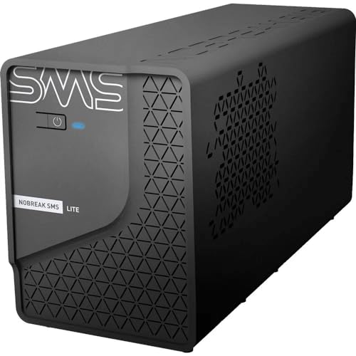 Nobreak 600VA SMS LITE 600 Bivolt Entrada 115/220V Saída 115V 4 Tomadas Senoidal P/Aprox Line Interactive PN 29202 Nobreak 600VA SMS LITE 600 Bivolt Entrada 115/220V Saída 115V 4 Tomadas Senoidal P/Aprox Line Interactive PN 29202