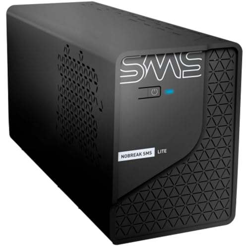 Nobreak SMS Lite 600VA Senoidal por Aproximação 4 Tomadas Entrada e Saída 220V 29201